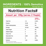 100% Semolina Spaghetti and Fusilli Pasta |High Protein Healthy Diet|Maida & Cholesterol Free, (Pack of 2)