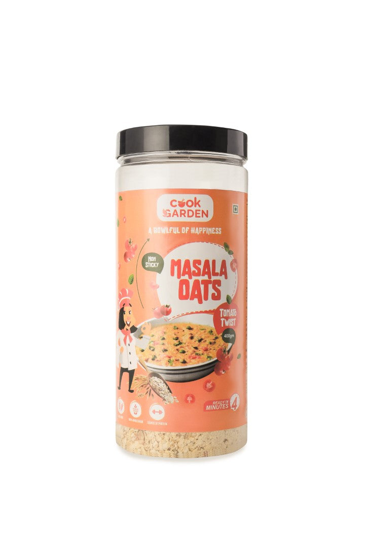CookGarden Tomato Twist Masala Oats 400gm