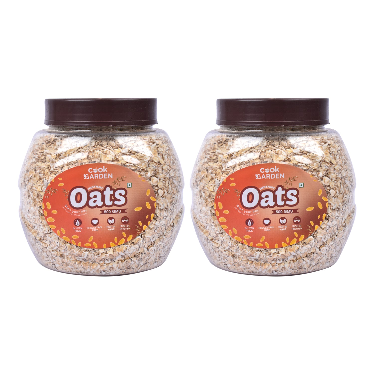 Instant Oats, 100% Wholegrain Breakfast, High Protein and Fibre for Weight Loss