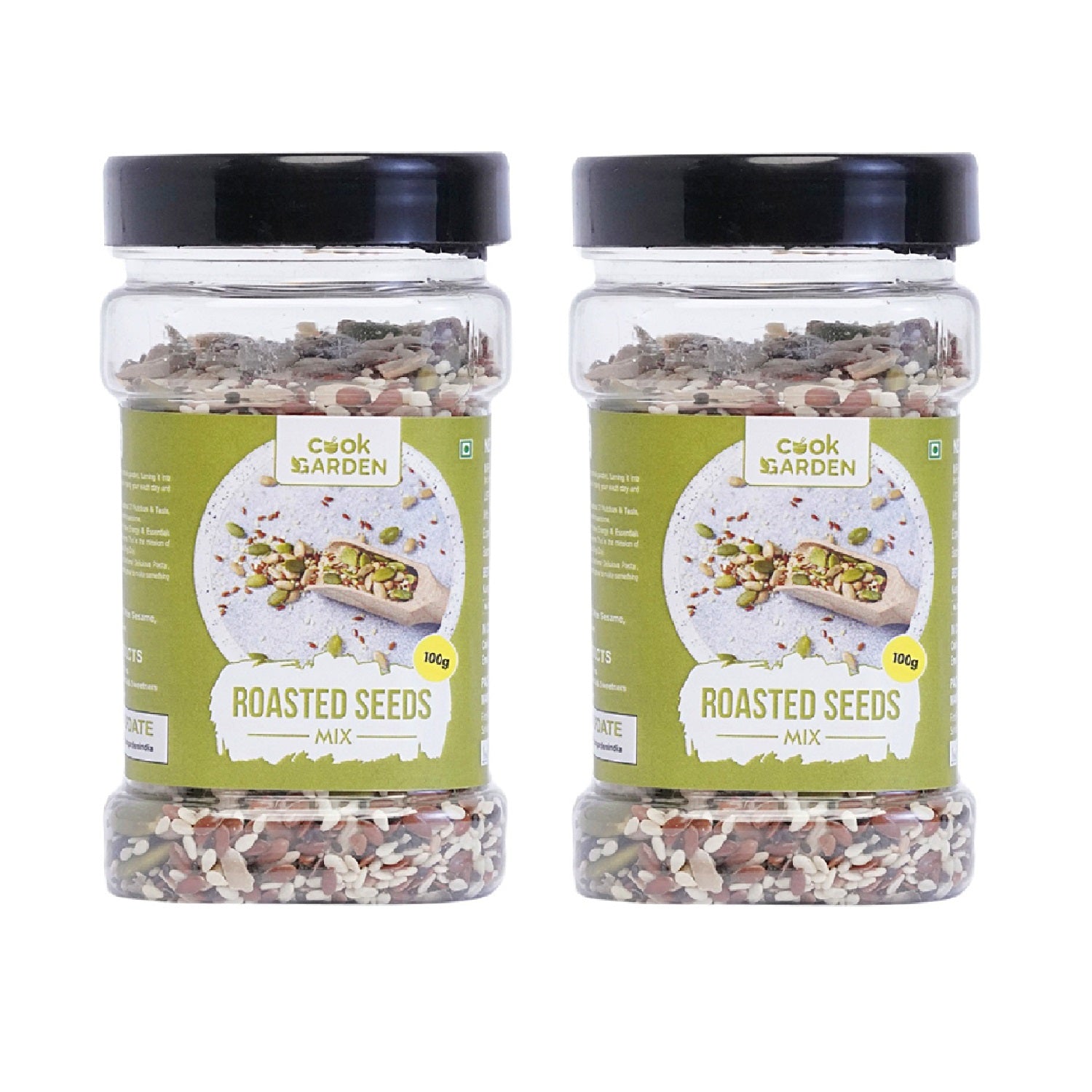 Cook Garden Premium Roasted Seeds 200gm (Pack of 2)