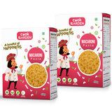 CookGarden 100% Semolina Macaroni Pasta 450g | High Protein Healthy Diet | Maida Free & Cholesterol Free