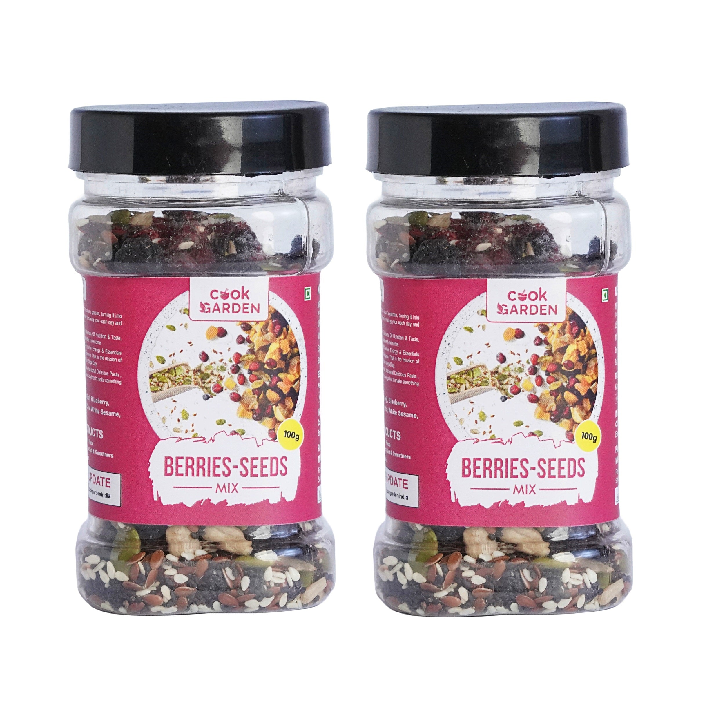 Cook Garden Berries Seeds Mix 200gm (Pack of 2)