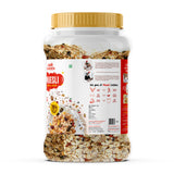 Muesli Fruits, Nuts with Pumpkin seeds 1Kg | Whole grain, High Protein, High Fibre | No chemical, Omega rich | Wholegrain Breakfast