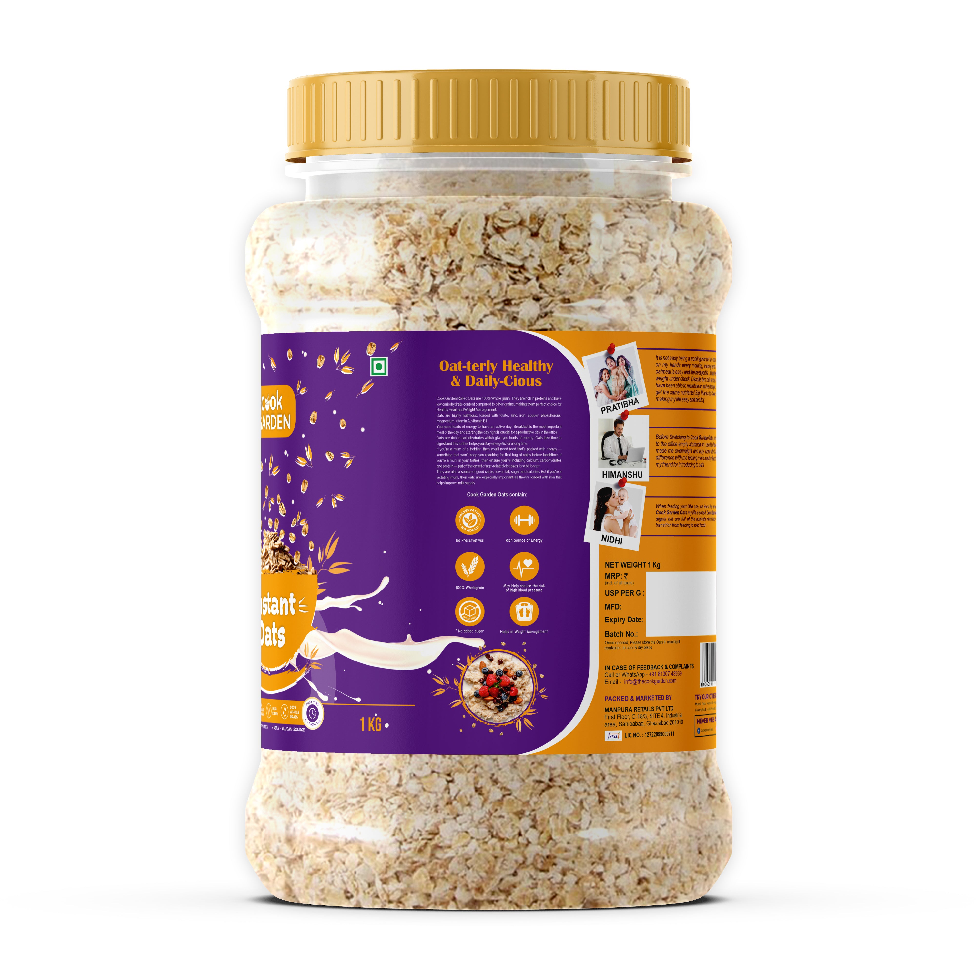 Instant Oats 1kg