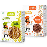 CookGarden Oats & Foxnut Pasta 300g | Vegan | High Protein | Pack of 2