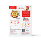 Instant Oats & Multi Veggie Pasta Combo, Wholegrain Breakfast, High Protein and Fibre Jar, (500g+300g)