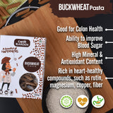 Buckwheat Penne Pasta 300g | No Maida| Vegan | High Protein & Fiber | Junk Free Healthy Pasta