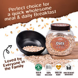 Rolled Oats, 100% Wholegrain Breakfast, High Protein and Fibre for Weight Loss